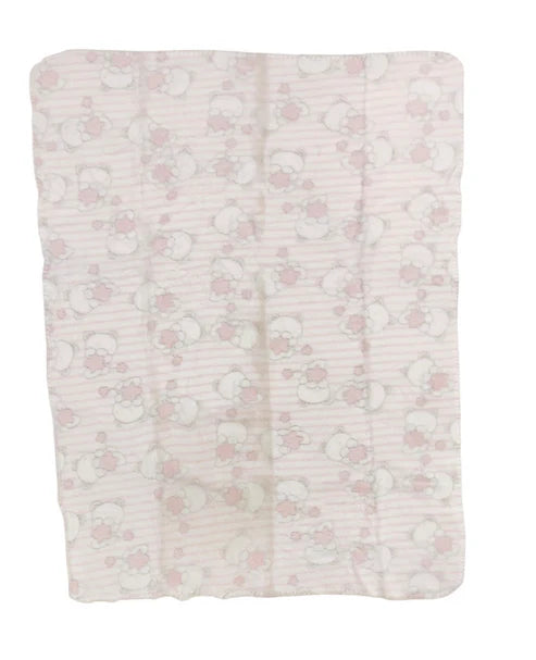 Pink Sleepy Teddy Giftset- Toy and Blanket Set 75cm x 100cm