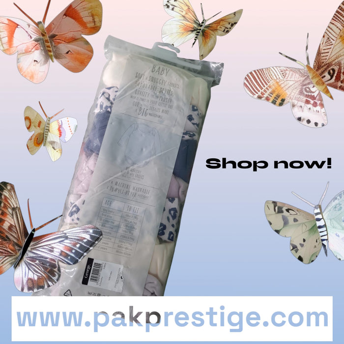 Brand:George, Pack of 7, Full sleeves bodysuits