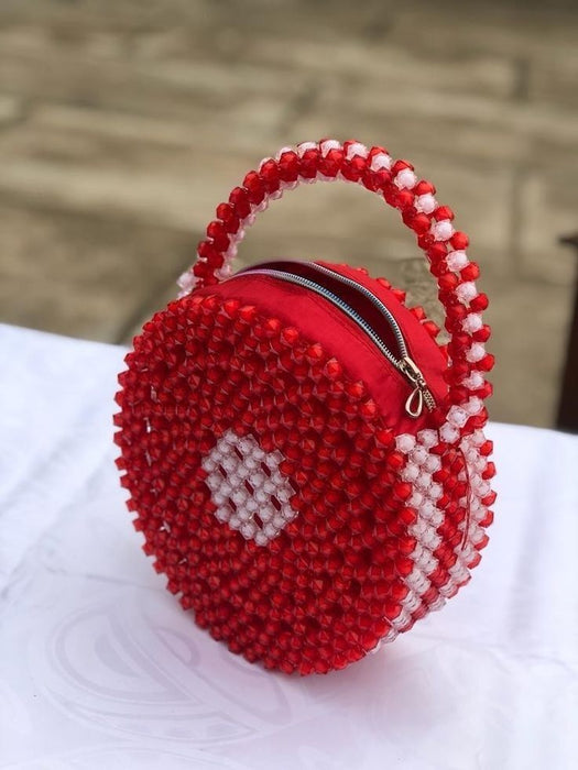 Round shape Beads bag