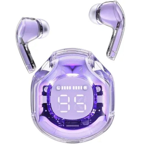 Air 39 Gaming Earbuds Random Color|Transparent airpods Air39 Bluetooth Gaming EARBUDS LED Display Super Bass HD sound Quality Trendy earphone Latest Technology Water Proof HD Calling TWS Technology Sports Headphone