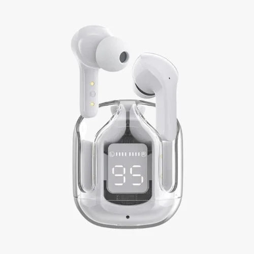 Air31 Earbuds Wireless Crystal Transparent Body | Air 31 Bluetooth Ear Bud Without Pouch – (random Color)