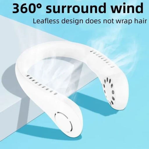 Arctic Air Hanging Neck Fan High Wind 3 Speed Adjustable Usb Charging Portable Quiet Super Long Life Outdoor Sports Office Camping (random Color)