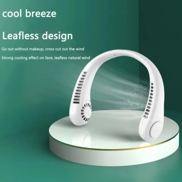 Arctic Air Hanging Neck Fan High Wind 3 Speed Adjustable Usb Charging Portable Quiet Super Long Life Outdoor Sports Office Camping (random Color)