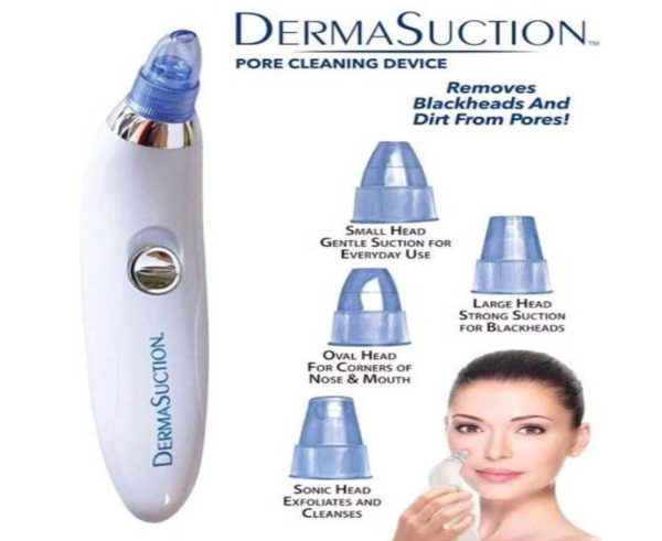 Blackhead Removal Machine-derma Suction 4 In 1 Black Head Remover Machine-acne Pimple Pore Cleaner Vacuum Suction Tool