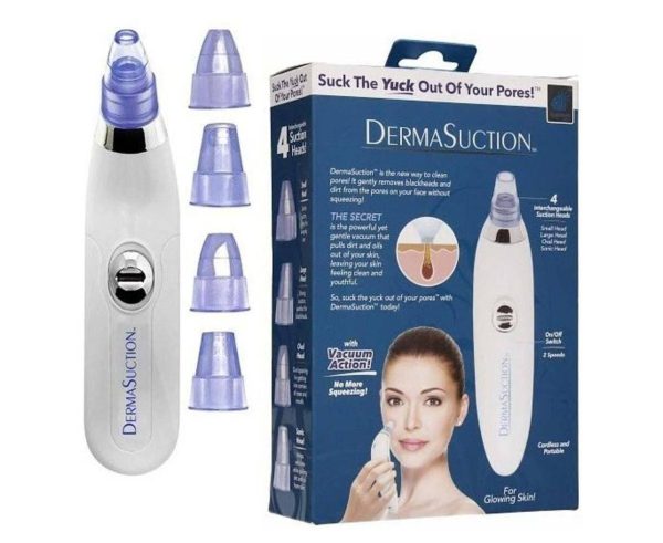 Blackhead Removal Machine-derma Suction 4 In 1 Black Head Remover Machine-acne Pimple Pore Cleaner Vacuum Suction Tool