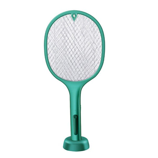 Electric Rechargeable Mosquito Racket Killer 2 In 1 With Base Holder (random Color)