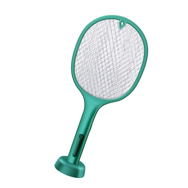 Electric Rechargeable Mosquito Racket Killer 2 In 1 With Base Holder (random Color)