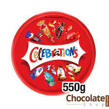 CELEBRATIONS CHOCOLATE BOX 550 GM