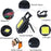 Multifunction 500 Lumens Mini Pocket Cob Led Portable Keychain Light