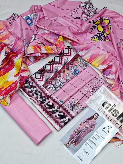 ✨ Nishat Linen ✨ ||  Nishat Volume #01-2025 || 3 Piece Digital Printed Lawn || Unstitched Suit || New Collection 2025