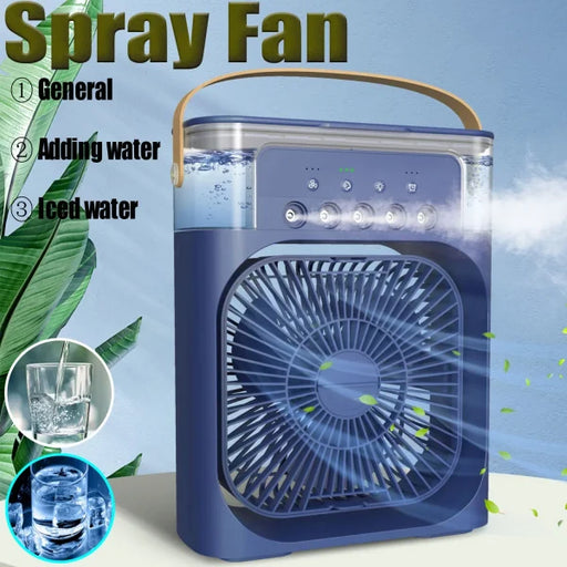 Portable Air Conditioner Fan, Mini Evaporative Air Cooler Direct Usb Electric (random Color) Big