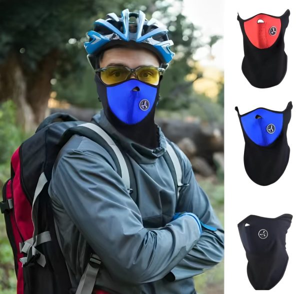 Winter Windproof Bike Mask Half Face Motorcycle Masks For Men And Women