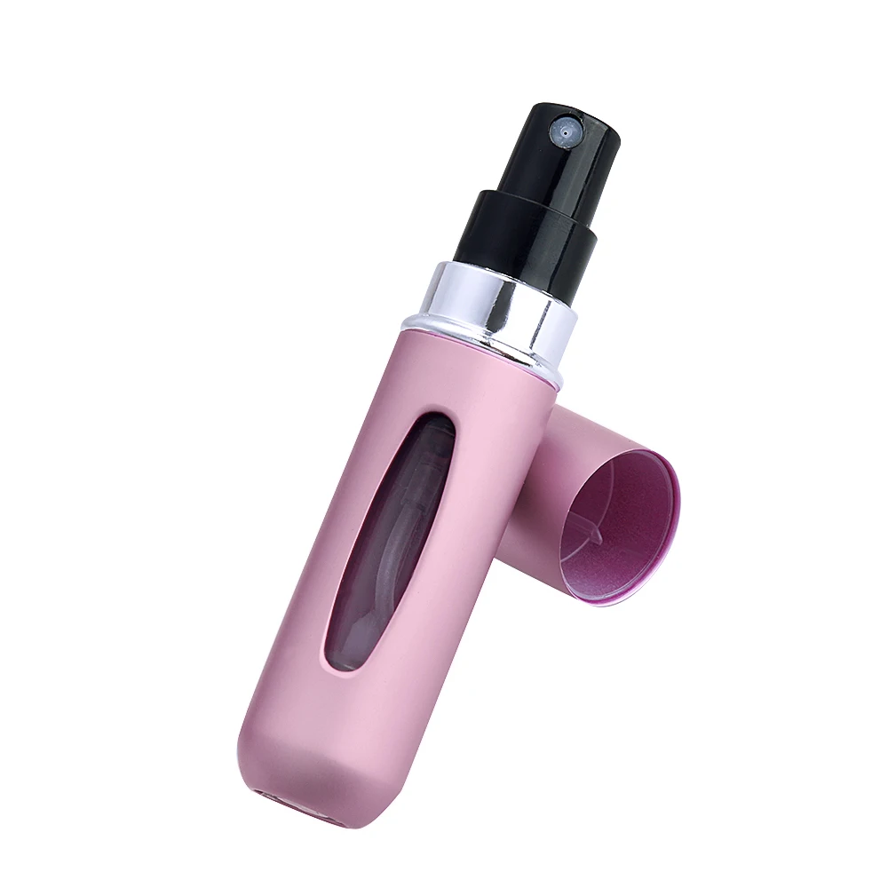 Refillable Mini Perfume Spray Bottle Spray Atomizer 5 ml | Portable, Leak-Proof, and Stylish (random color)