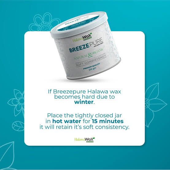Breeze Pure Organic Halawa Finger Wax | Hair Removal Wax | Best Quality Finger Wax (with Box ) (225g)