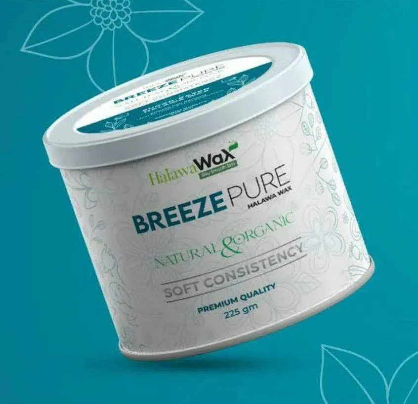 Breeze Pure Organic Halawa Finger Wax | Hair Removal Wax | Best Quality Finger Wax (with Box ) (225g)