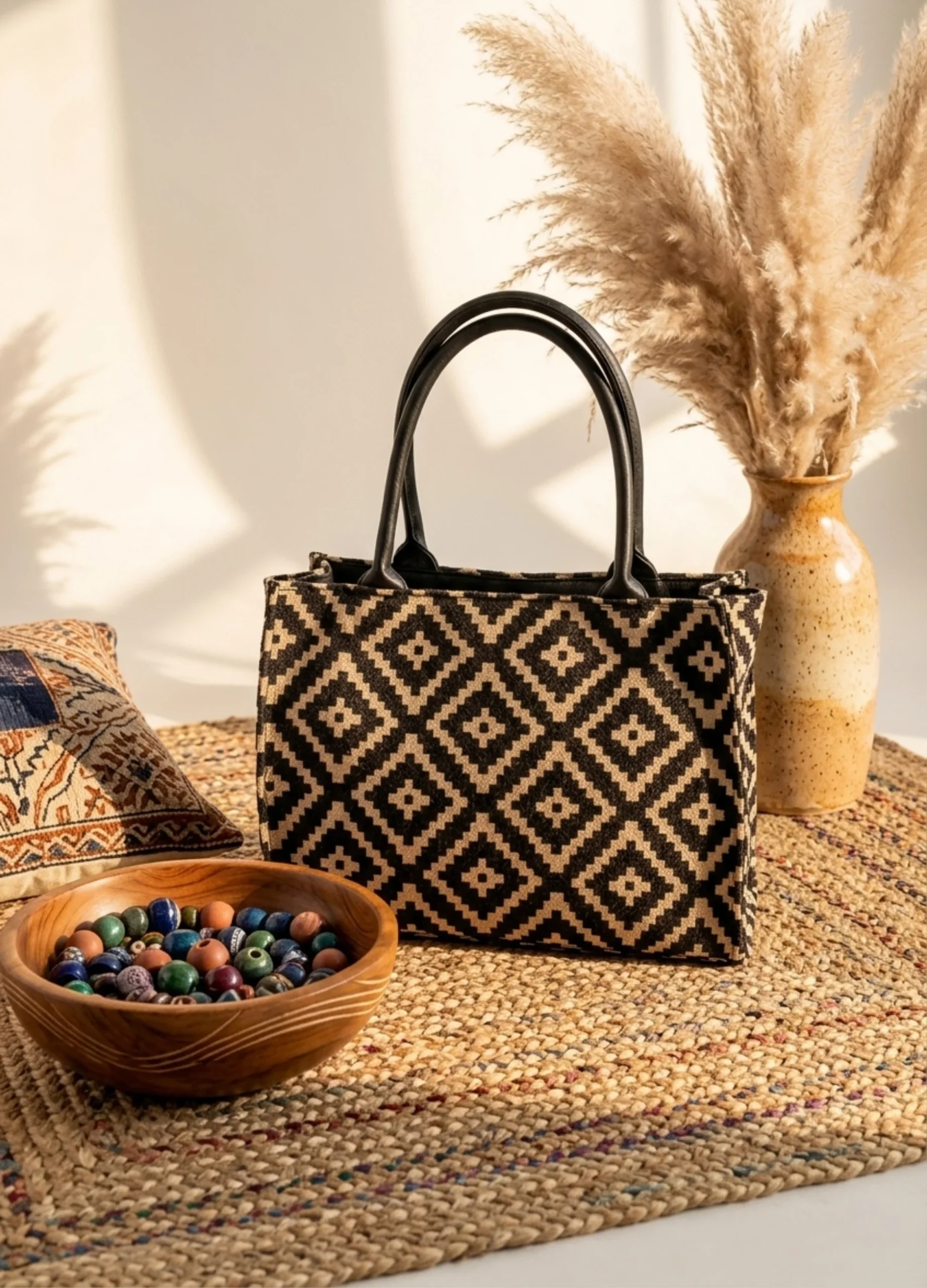 Geometric Pattern Tote bag
