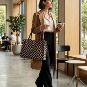 Geometric Pattern Tote bag