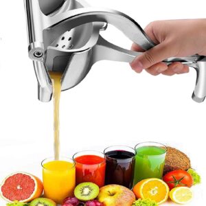 Stainless Steel Lemon & Orange Clip Handheld Fruit Juicer – Manual Citrus Squeezer for Kitchen Use